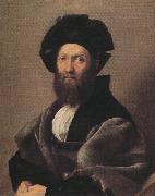 REMBRANDT Harmenszoon van Rijn Portrait of Baldassare Castiglione (mk33) oil painting